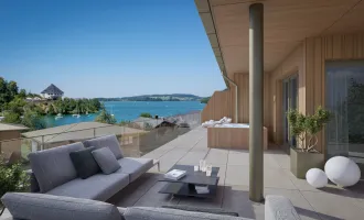 MIT SEEZUGANG: 4-Zimmer-Wohnung mit Blick über den See