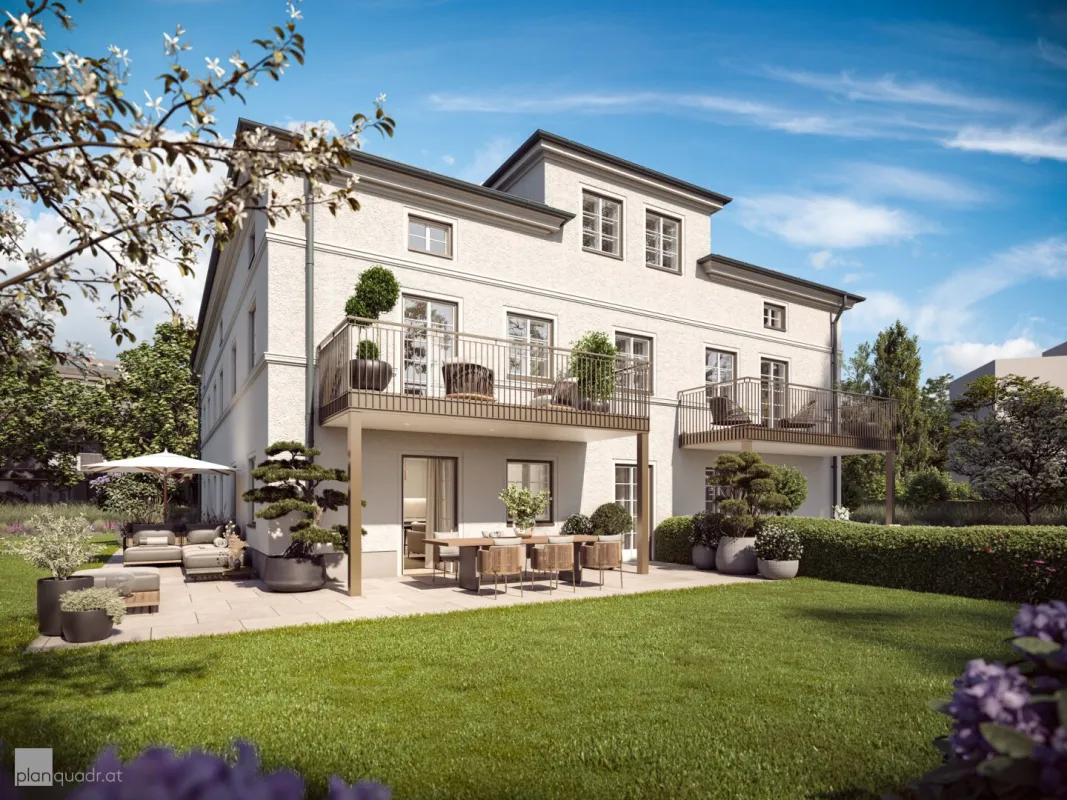 Gartenwohnung in Maxglan-Riedenburg: Modernes Wohnen im historischen Ganshof - Bild 1