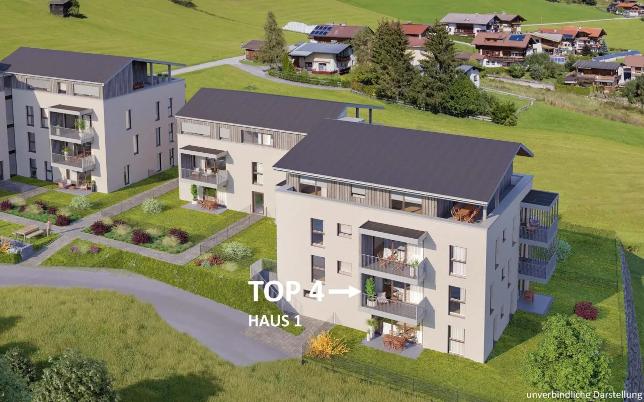 Top 4 - 2-Zimmer, 1. OG - Bild 1