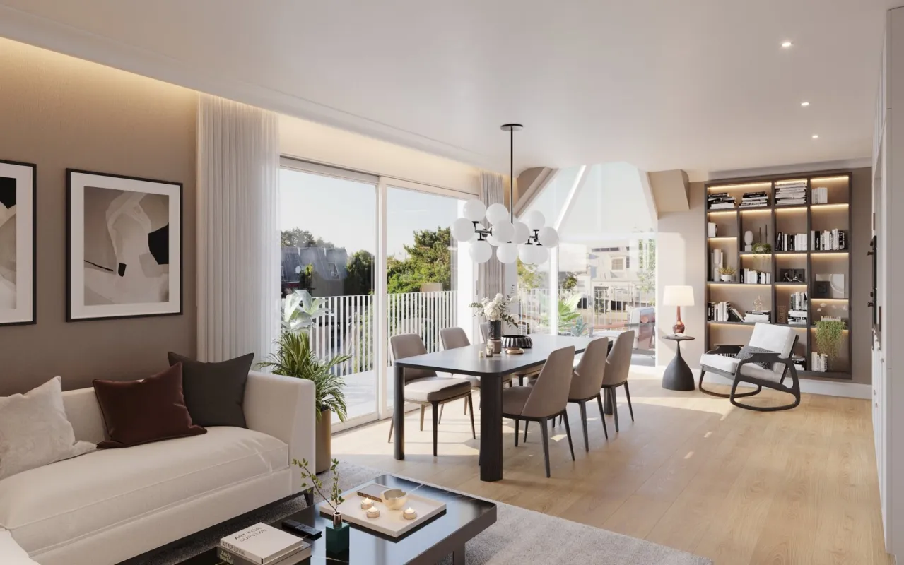 Moderne Erstbezug Neubauwohnung mit Balkon an der Alten Donau - Bild 1