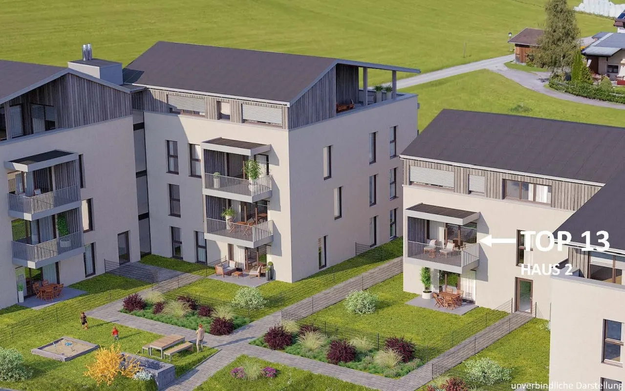 Top 13 - 2-Zimmer, 1. OG - Bild 1