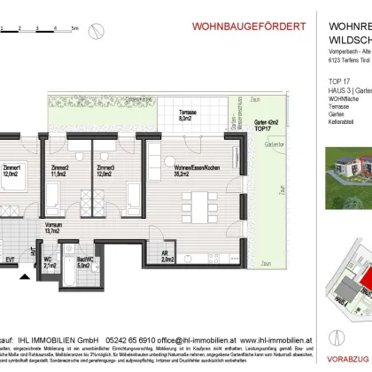 Top 17 - 4-Zimmer, EG - WOHNBAUGEFÖRDERT - Bild 2