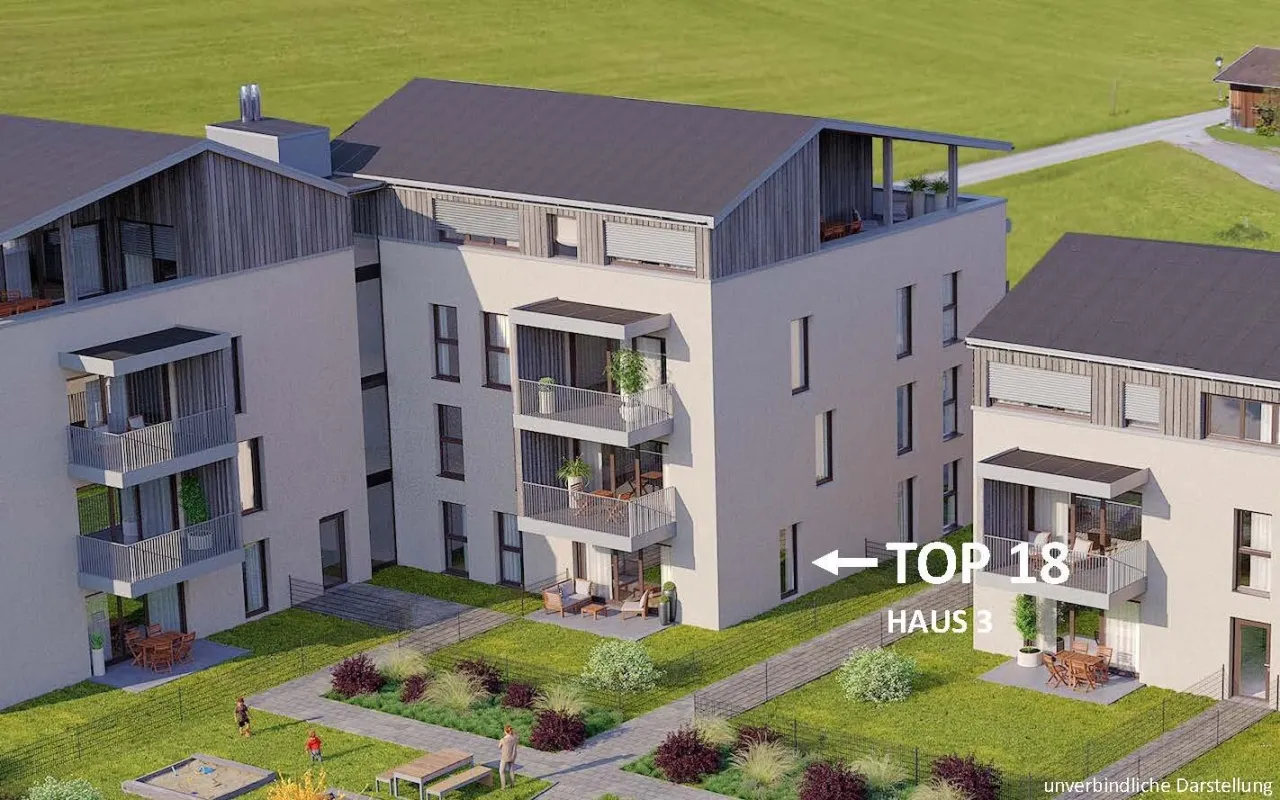 Top 18 - 3-Zimmer, EG - Bild 1