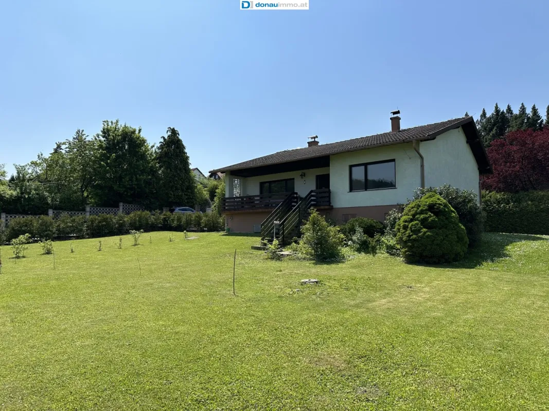 3434 Wilfersdorf bei Tulbing, 15 min ins Auhofcenter, perfekt gegliederter Bungalow mit riesen Garten in bester Grünruhelage - Bild 1