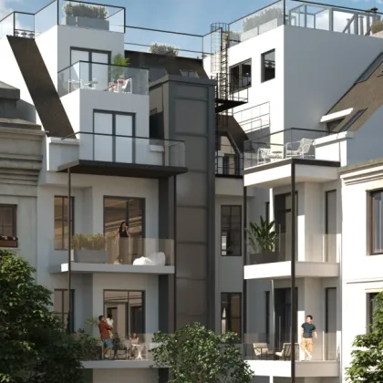 Kein Gas mehr! Top DG Wohnung mit Balkon - 2 großzügige Zimmer, alles auf einer Ebene! Luft-Wasserwärmepumpe, Klima und Photovoltaik! - Bild 3