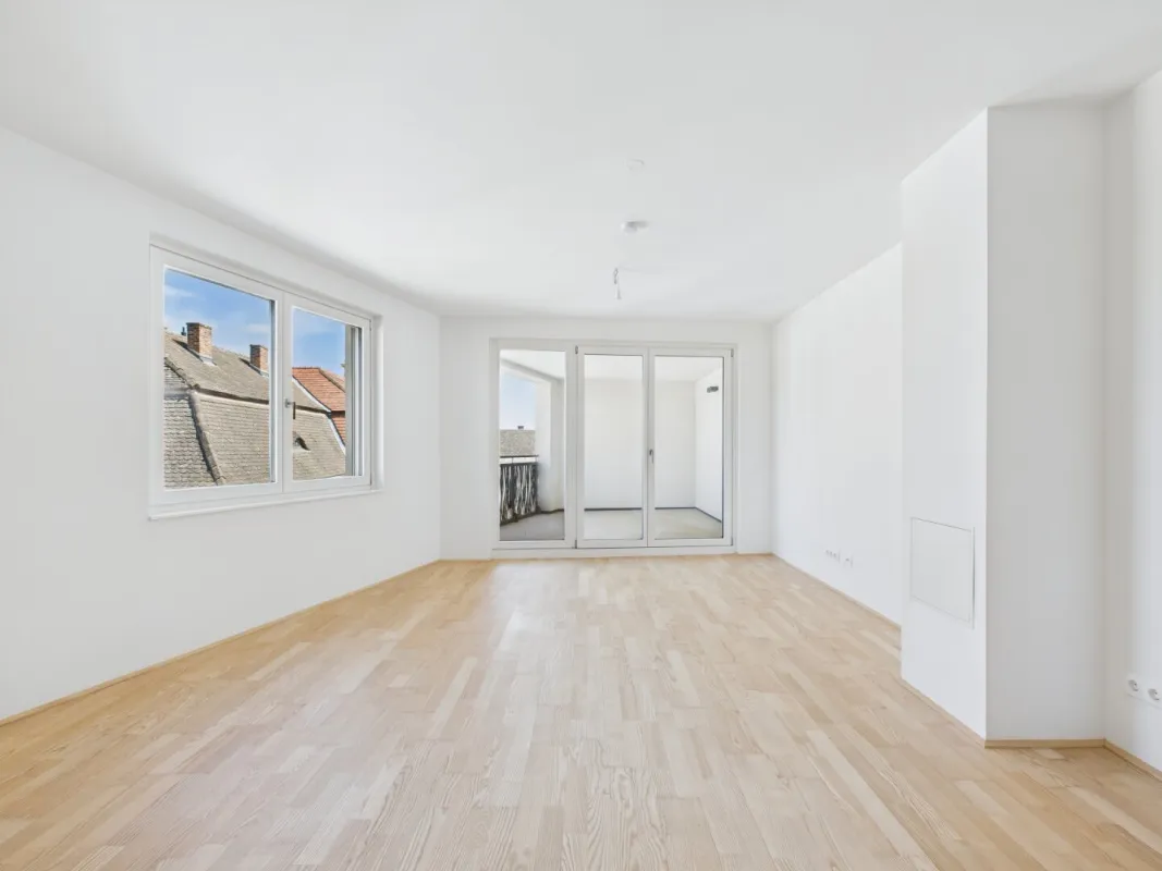 3-Zimmer Wohnung im 2. Obergeschoss | Erstbezug am Rathausplatz in Stockerau - Bild 1