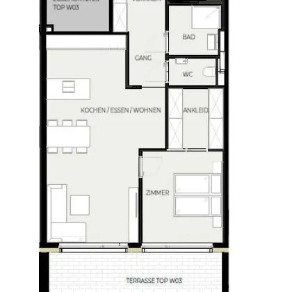 Provisionsfrei: 2-Zimmerwohnung (Top W03) - Jenbach SONNJOCH - Bild 3