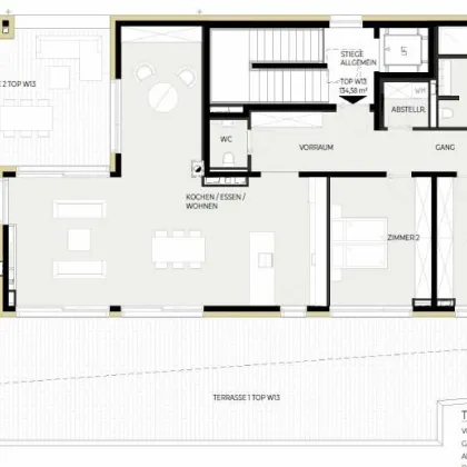 Provisionsfrei: 3-Zimmer-Penthouse (Top W13) - Jenbach SONNJOCH - Bild 3