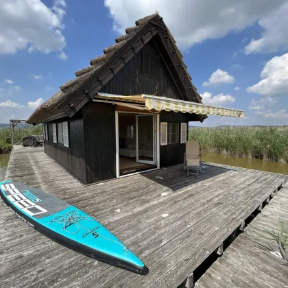 EINZIGARTIGE ALLEINRUHELAGE - UNEINSEHBAR - IM NEUSIEDLER SEE - AUF PACHTGRUND MIT BOOTSANLEGEPLATZ - Bild 3