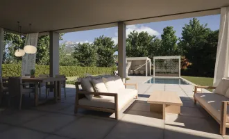 BAUSTART ERFOLGT - Exklusive Erstbezugs-Wohnung mit traumhaftem Garten & Pool direkt an der Salzach in der Josefiau!