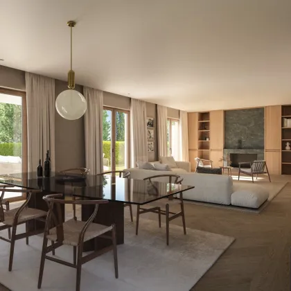 BAUSTART ERFOLGT - Exklusive Erstbezugs-Wohnung mit traumhaftem Garten & Pool direkt an der Salzach in der Josefiau! - Bild 2