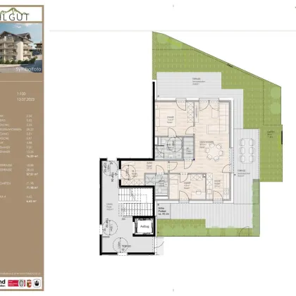 PICHLGUT: 3-Zimmer-Gartenwohnung, TOP 04 - Bild 2