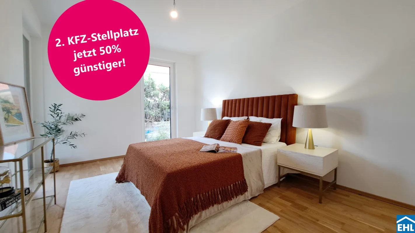 BELLA VITA - Erwerben Sie den zweiten KFZ-Stellplatz mit einem Preisnachlass von 50 %. - Bild 1