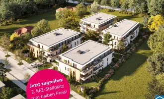 BELLA VITA - Erwerben Sie den zweiten KFZ-Stellplatz mit einem Preisnachlass von 50 %.