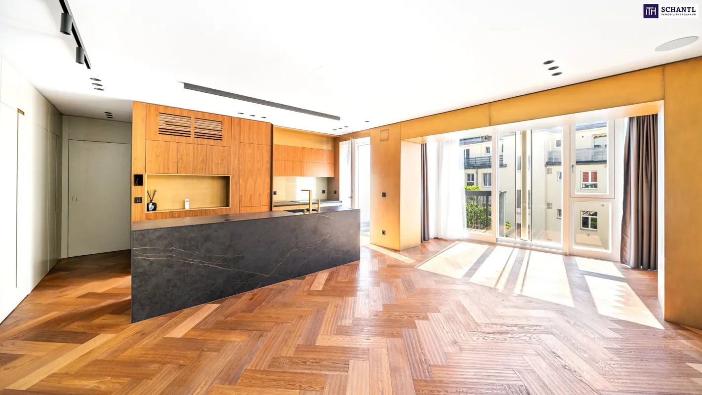 Exklusivität zum Einziehen! Design + Eleganz + Raffinesse + Edle Materialien! TOP-Wohnung in TOP-Lage mit hofseitiger Terrasse! Wünsche werden wahr.... - Bild 1