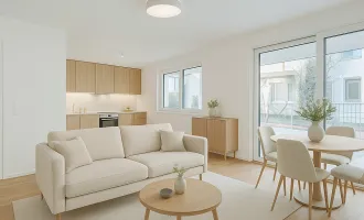 The Liberty: 2-Zimmer Neubauwohnung mit Garten