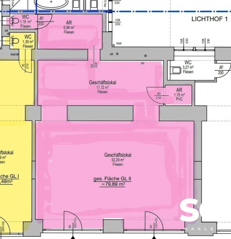 #SQ -BESTANDSFREIES - ATTRAKTIVES GESCHÄFTSLOKAL NÄHE HAUPTBAHNHOF UND BELVEDERE - Bild 1
