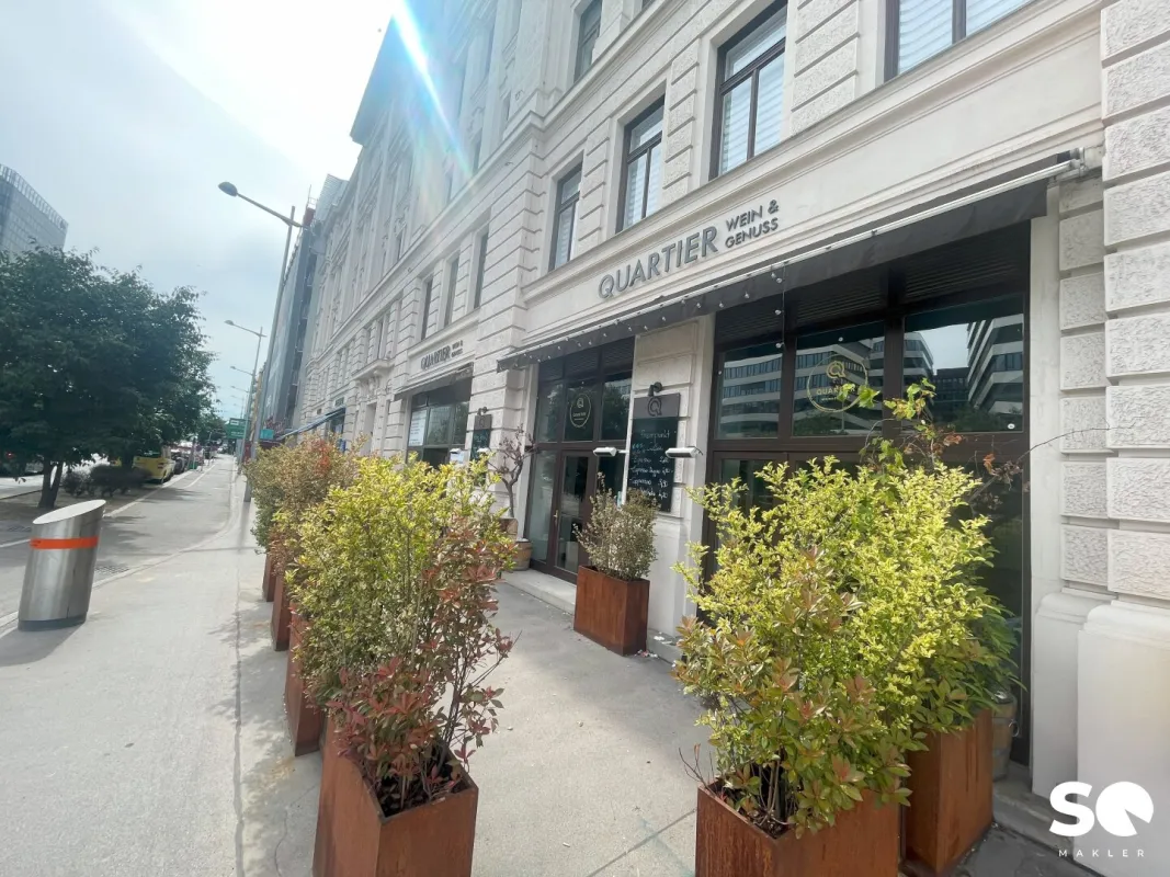 #SQ - ca. 5% RENDITE! ATTRAKTIVES GESCHÄFTSLOKAL NÄHE HAUPTBAHNHOF UND BELVEDERE - Bild 1