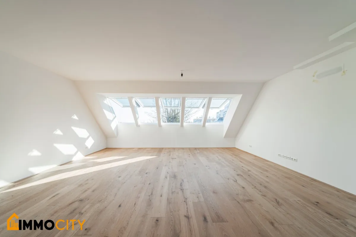 Neuer Preis! Dachtraum (Top 9) 4 Zimmer Wohnung + 17 m² Terrasse, Erstbezug, Erstklassige Ausstattung, Neubau, luxuriös + Garage - Bild 1