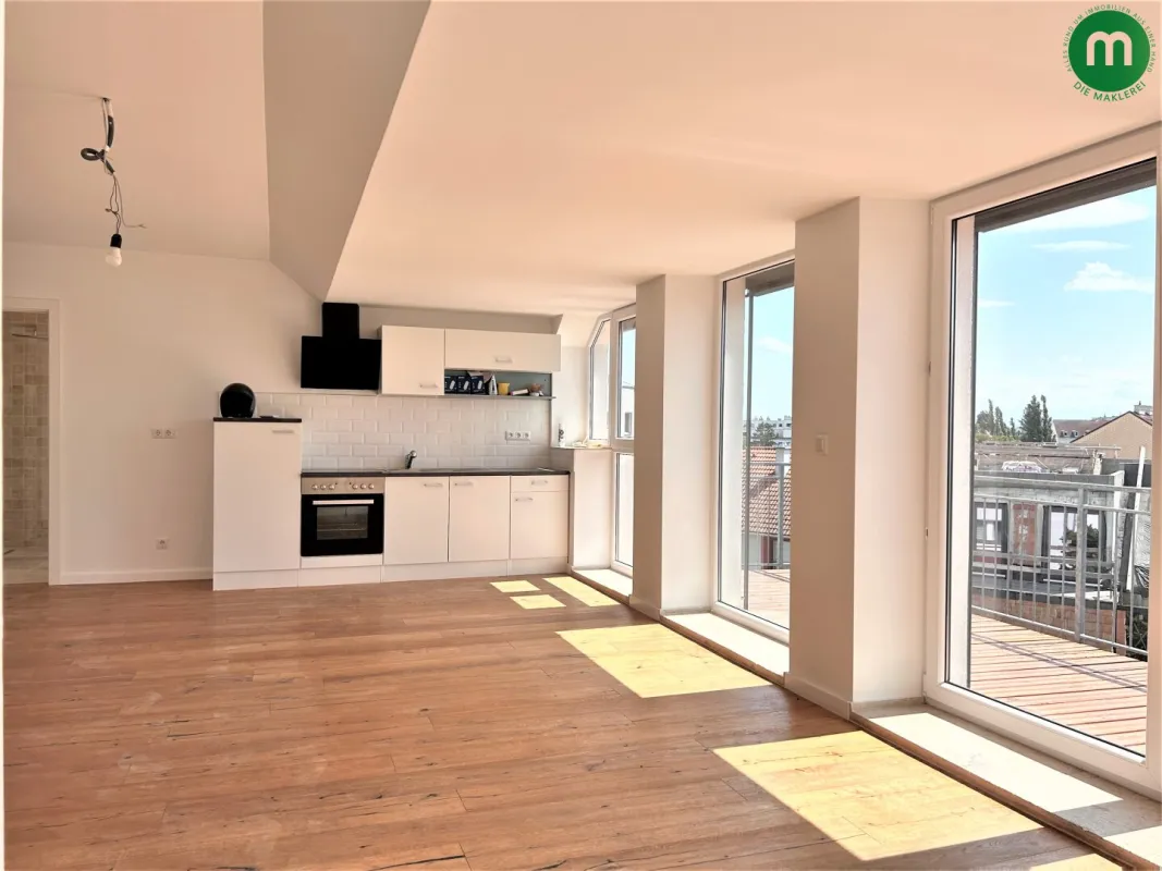 Traumwohnung mit 4 Zimmern, Balkon, Terrasse & Wellnessbereich - Erstbezug in 1210 Wien! - Bild 1