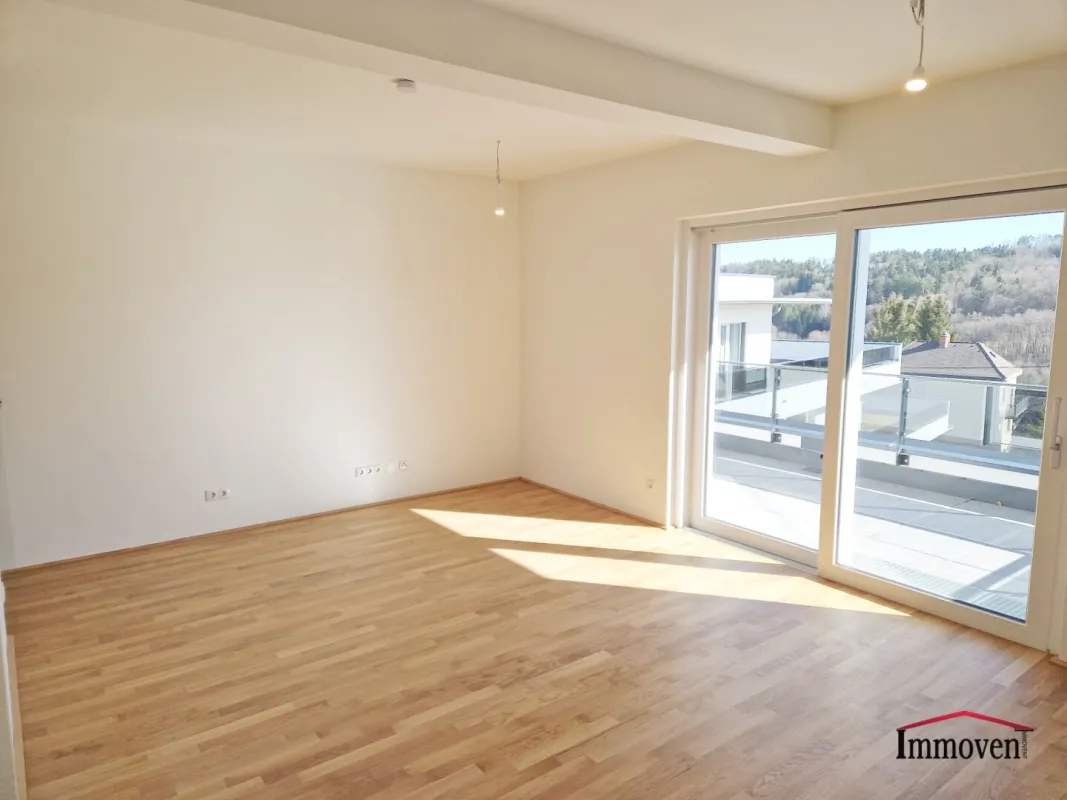 FINANZIERUNGSAKTION* - Erstbezug und Ruhelagein Mariatrost: moderne 3-Zimmerwohnung mit Terrasse und 2 Tiefgaragenplätze - Bild 1