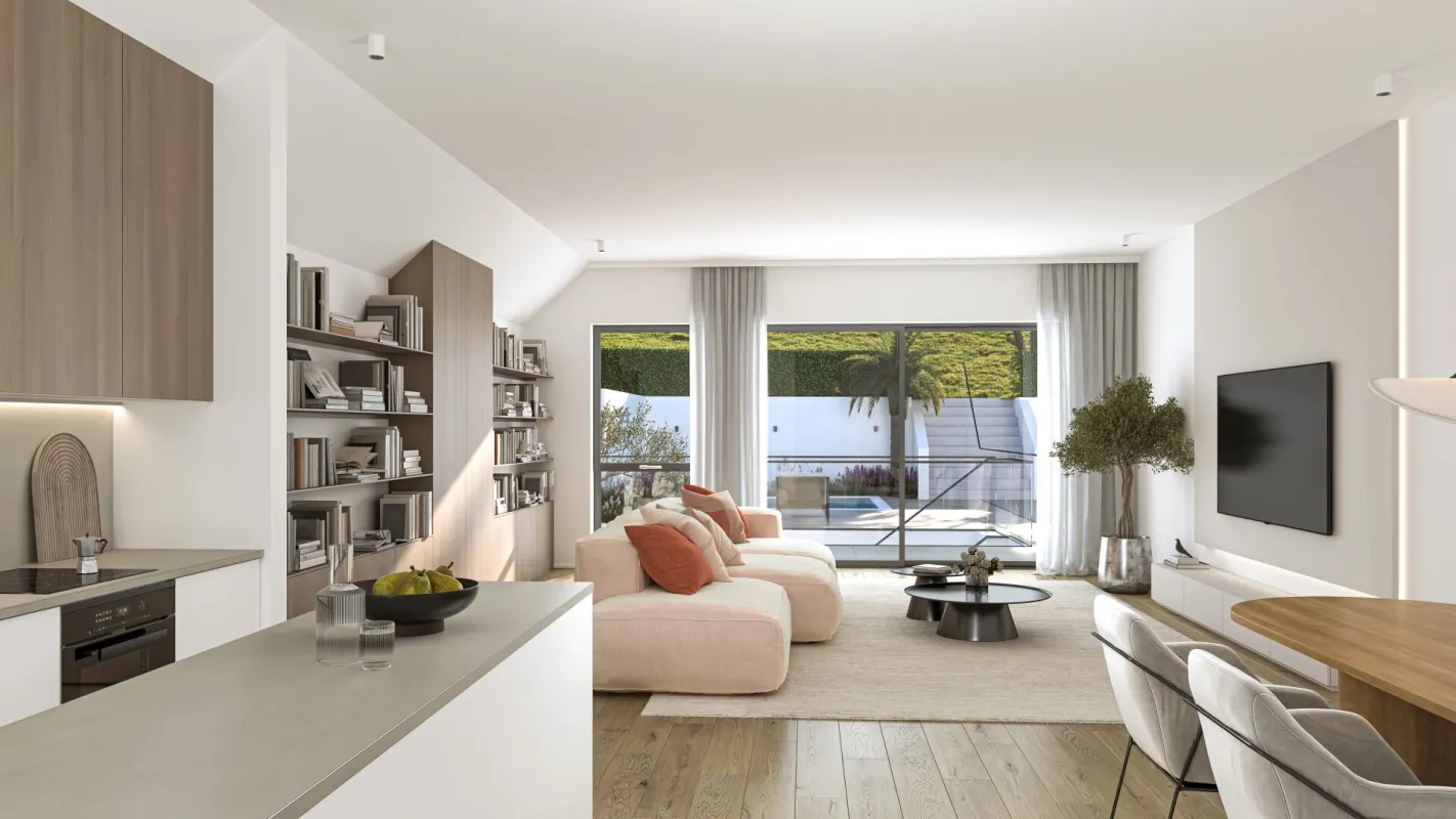 Großzügiges Wohnkonzept - Stillvolle Doppelhaushälfte auf drei Ebenen mit atemberaubenden Ausblick - Bild 1