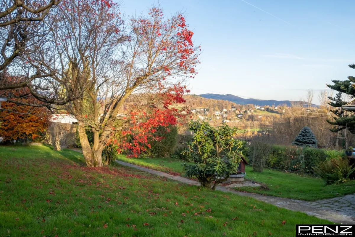 LEONDING: Gartenhaus in Bestlage mit traumhafter Aussicht - Bild 1