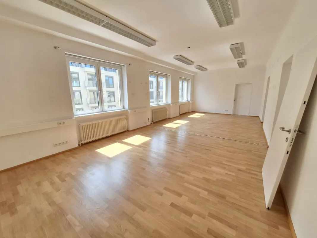 360° TOUR / Helles, zentral begehbares, modernes Neubaubüro in zentraler Lage des 11. Bezirkes - Bild 1