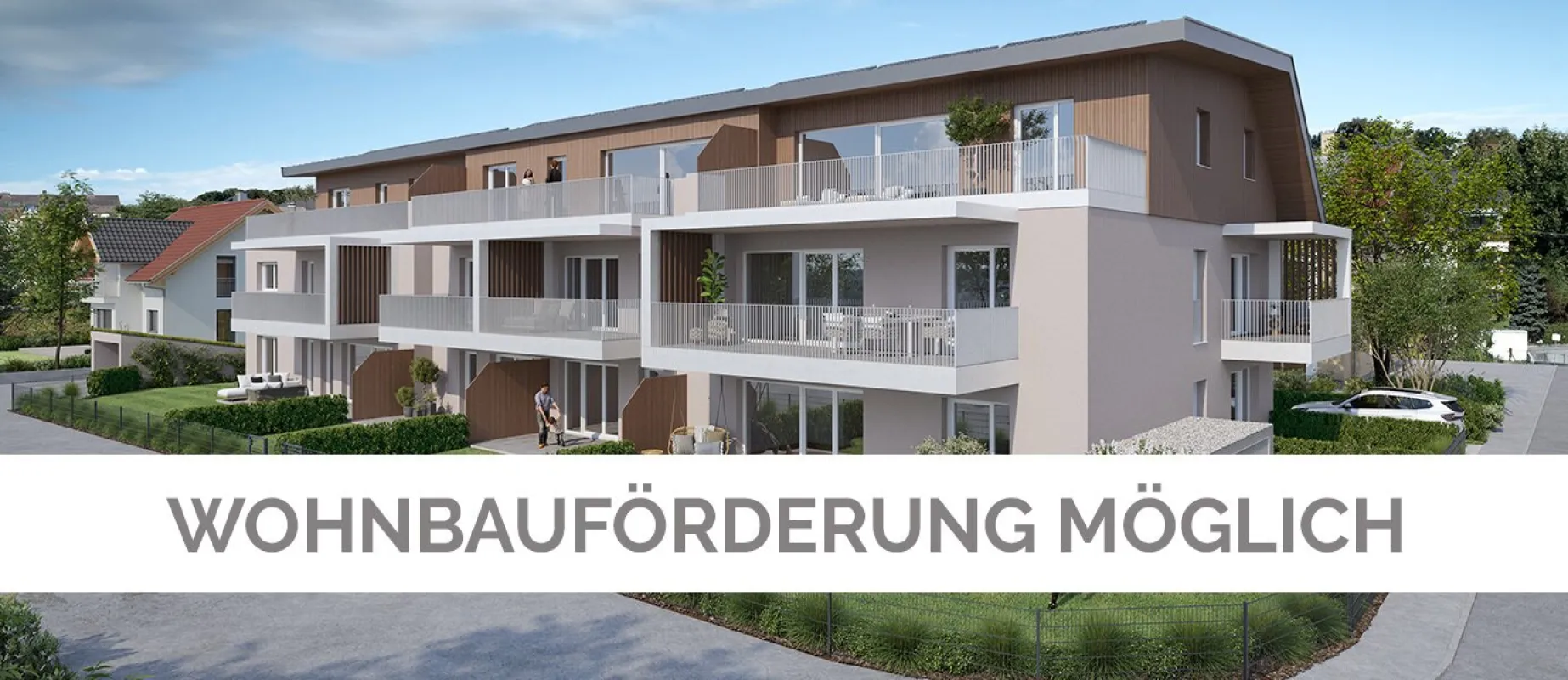 Wohnbauförderung möglich - Moderne und komfortable 1,5-Zimmer-Wohnung - Bild 1