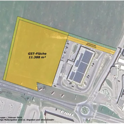 *** PREISREDUKTION *** Wiener Neustadt: Gewerbegrundstück  11.388 m² (nicht teilbar) in frequenter Lage zu kaufen - Bild 2