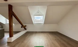 4-Zimmer Dachgeschoss Wohnung in Ruhelage in Wien Hernals - Einbauküche, Klimaanlage und Freifläche inklusive!