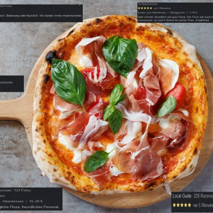 *neuer Preis** Pizza mit Top Bewertungen und großen Kundenstock - Bild 2