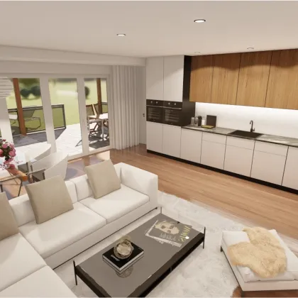 K3 - WUNDERSCHÖNE 3 ZIMMER-WOHNUNG im OG mit großer Terrasse. NEUBAUPROJEKT RESIDENZ ST. MICHAEL Moderne Wohnanlage am Fuße des Magdalensberges. - Bild 2