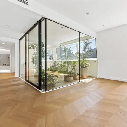 Wintergarten, repräsentative Penthouse ohne Schrägen, Weinkeller, Garage, und privat concierge service nach Wunsch. - Bild 2