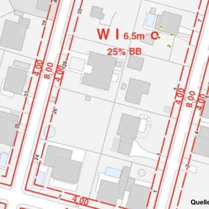 Tolles Grundstück in Ruhelage mit über 28m Straßenfront | Verwirklichen Sie Ihren Traum auf 1.000 m² Eigengrund in Wien - Bild 3