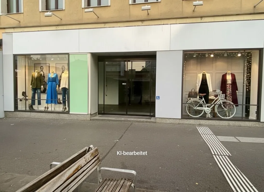 Geschäftslokal in bester Frequenzlage beim Viktor Adler Markt - Bild 1