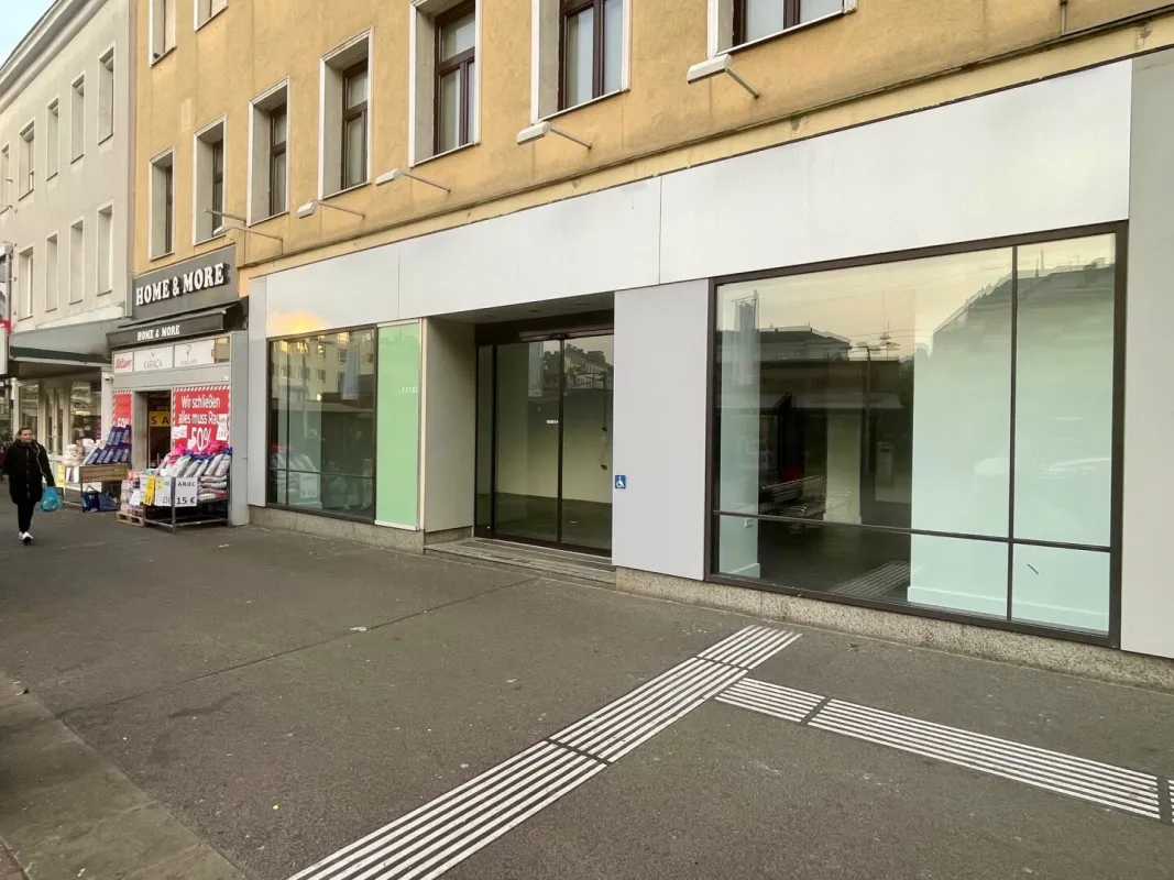 Geschäftslokal in bester Frequenzlage beim Viktor Adler Markt - Bild 1