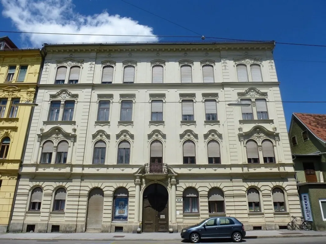 Anlageobjekt mit exklusiven Wohnungen im Jugendstilhaus und KFZ-Tiefgaragenabstellplätze in absoluter  Bestlage, direkt gegenüber der Karl-Franzens-Universität! - Bild 1