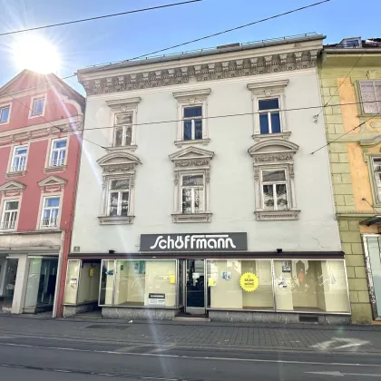 Zentrales, sehr schönes Zinshaus mit Bau- und Projektreserve direkt am Südtiroler Platz im Grazer Bezirk Gries - Bild 3