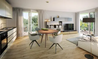 Großartige Terrassenwohnung mit Grünblick!