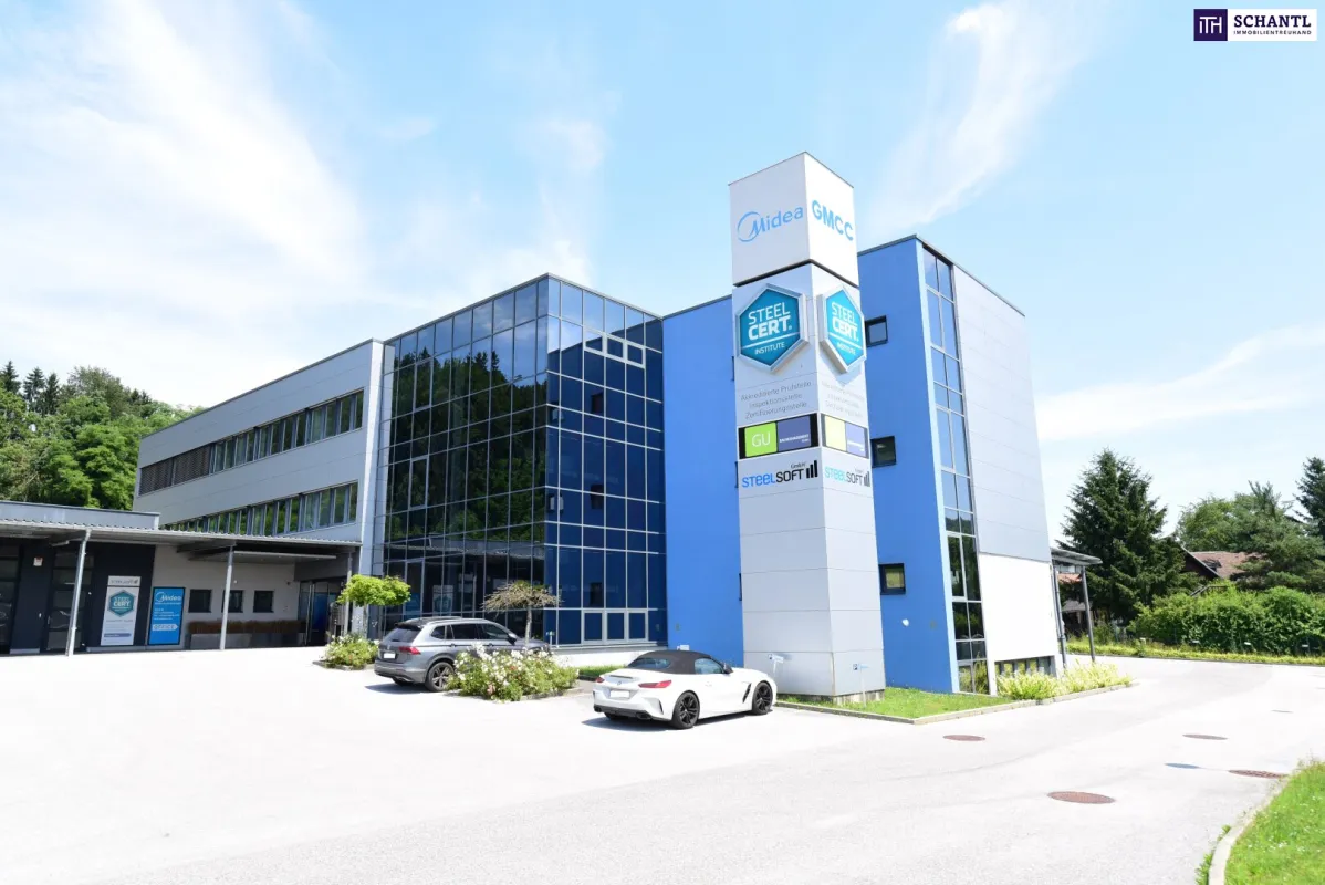 GRAZ/AUTAL: TOP Gewerbeimmobilie sofort verfügbar! Büro- und Geschäftsräumlichkeiten auf 85 m² mit erstklassiger Ausstattung, KFZ-Abstellplätzen, E-Ladestationen & Klimaanlage! Gleich Termin vereinbaren! - Bild 1