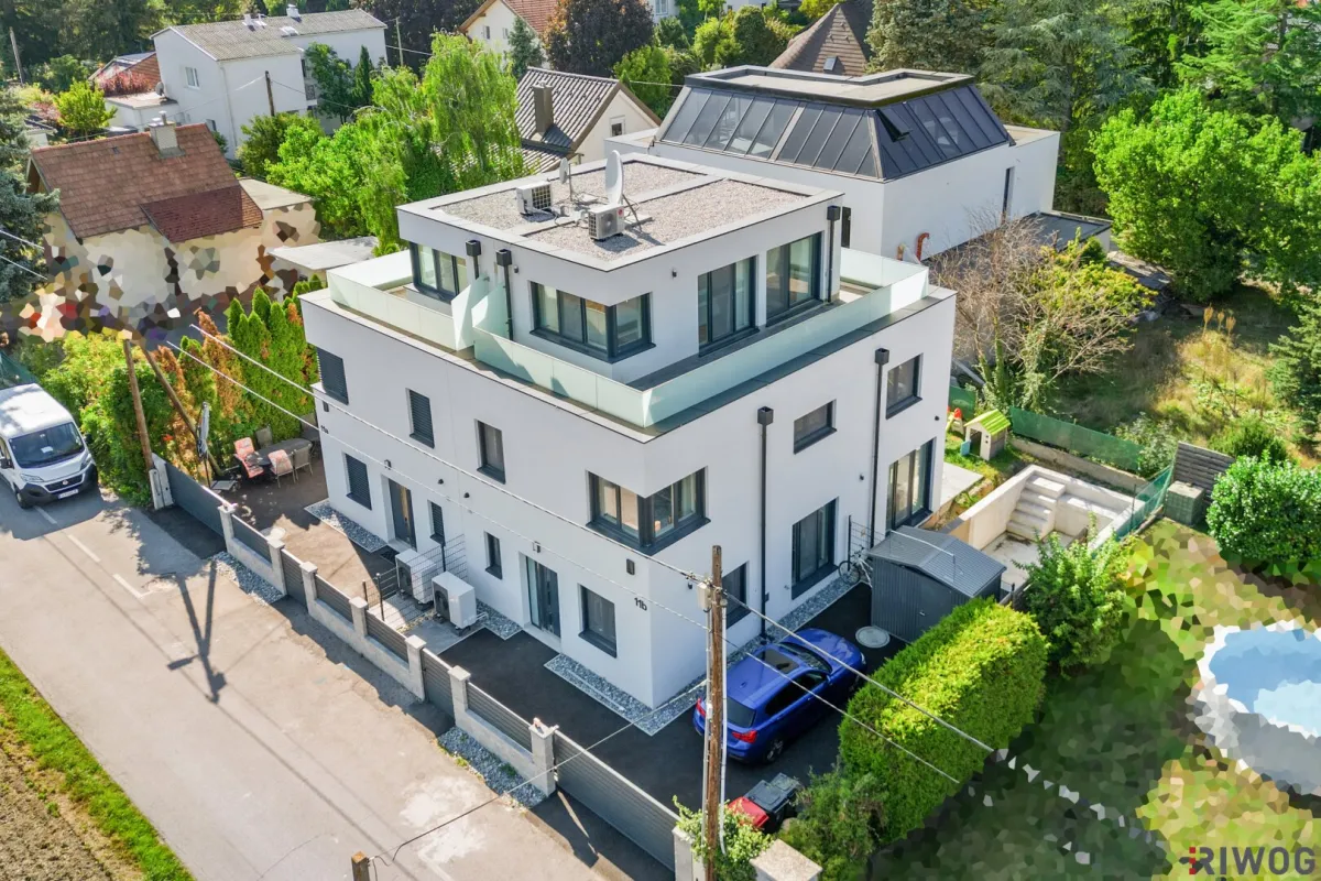Moderne Doppelhaushälfte in ruhiger Lage | Luftwärmepumpe | Pool | wenige Minuten von Wien entfernt - Bild 1