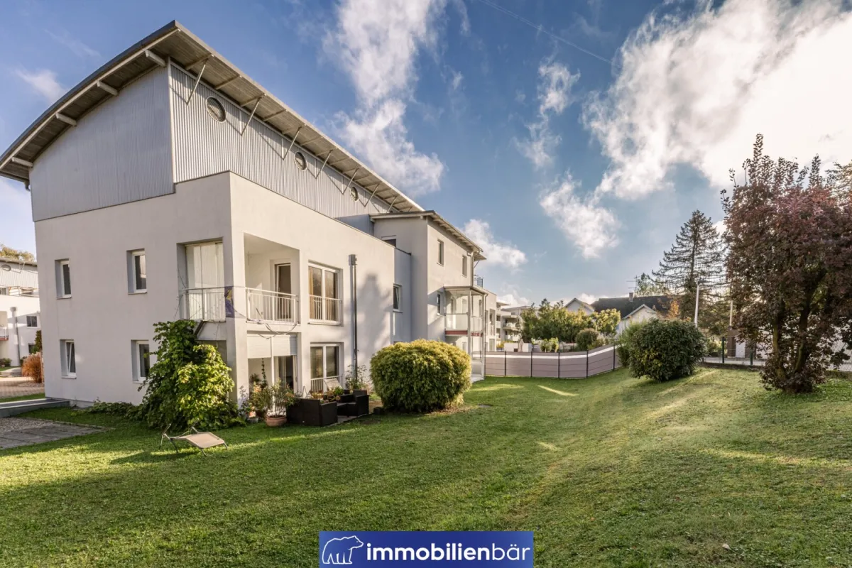 vermietete 4 Zimmer Anleger Gartenwohnung am Stadtpark Ried - Provisionsfrei - Bild 1