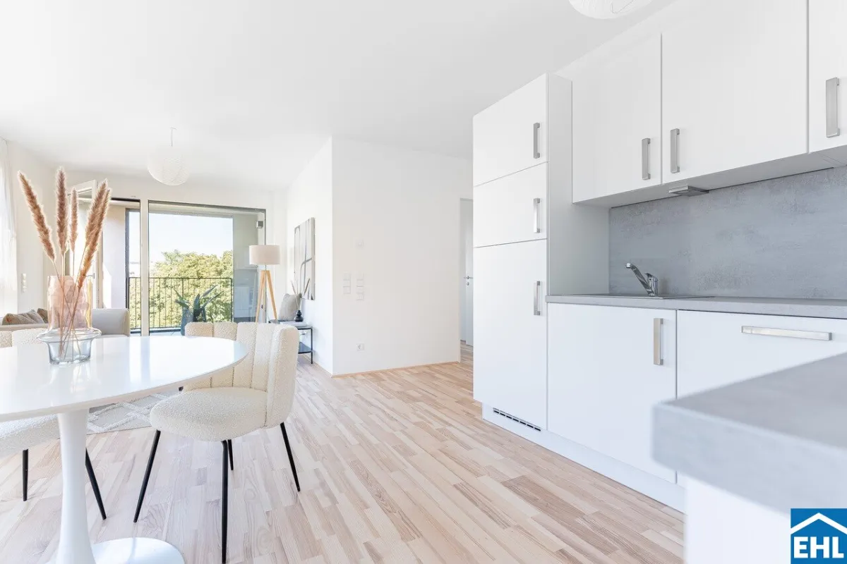 2 Zimmer, Terrasse & Garten - Gemütlicher Wohnkomfort an der Schmelz - Bild 1