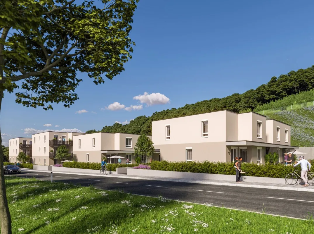 Gefördertes Genossenschafts-Reihenhaus - Miete mit Kaufrecht - Bild 1