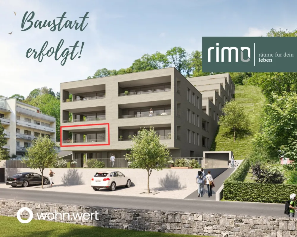 Wohnanlage "Hillside" - Traumhafte 3-Zimmerwohnung mit großzügiger Terrasse - Top 02 - Bild 1