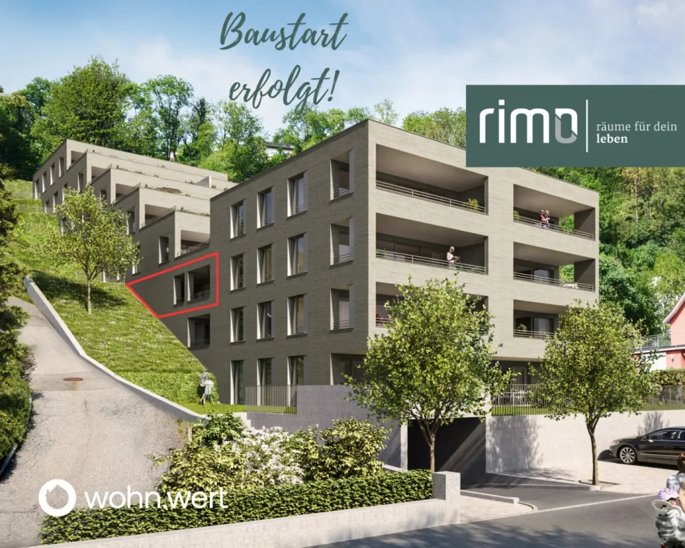Wohnanlage "Hillside" - Tolle 2-Zimmerwohnung mit großzügiger Terrasse - Top 08 - Bild 1