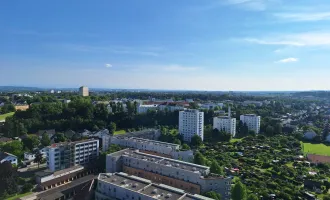 Lichtdurchflutete 2-Zimmer-Wohnung mit Loggia und Ausblick im 20.OG