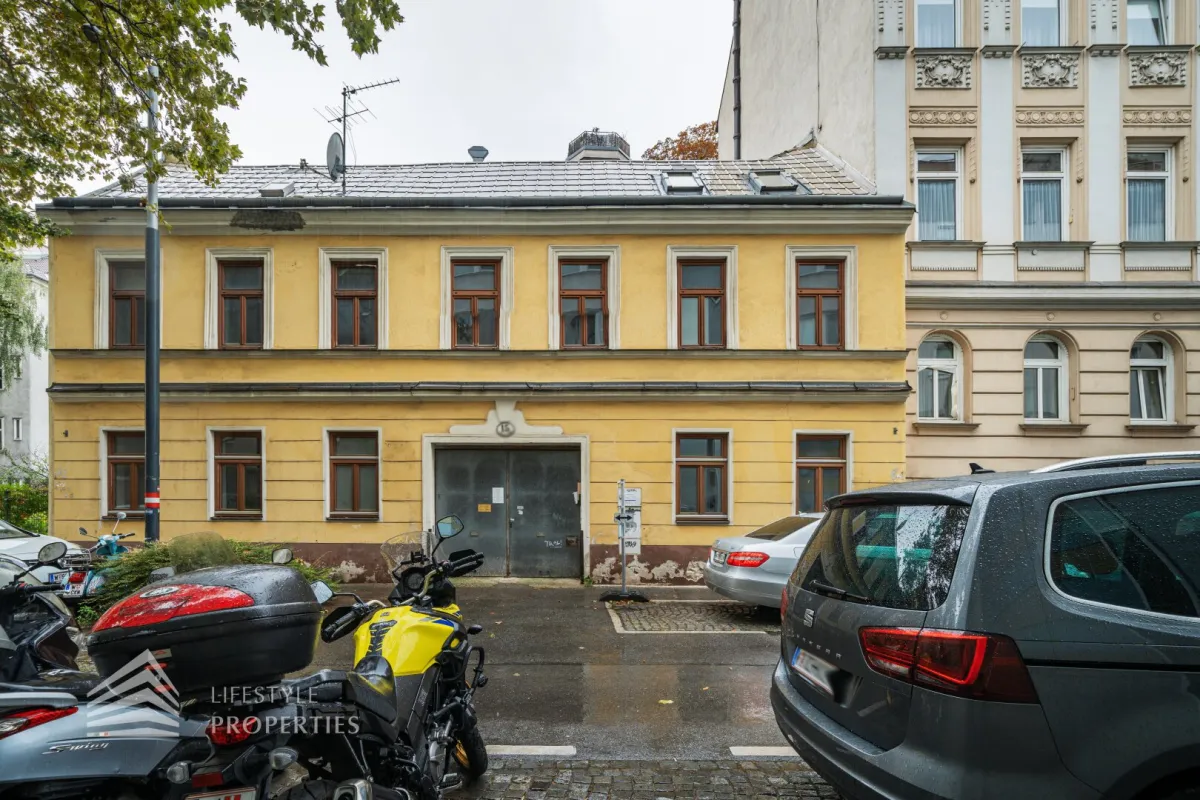 Bestandsfreies Gründerzeit-Zinshaus mit bewilligtem Ausbau-Potential, Nähe Wilhelminenberg - Bild 1