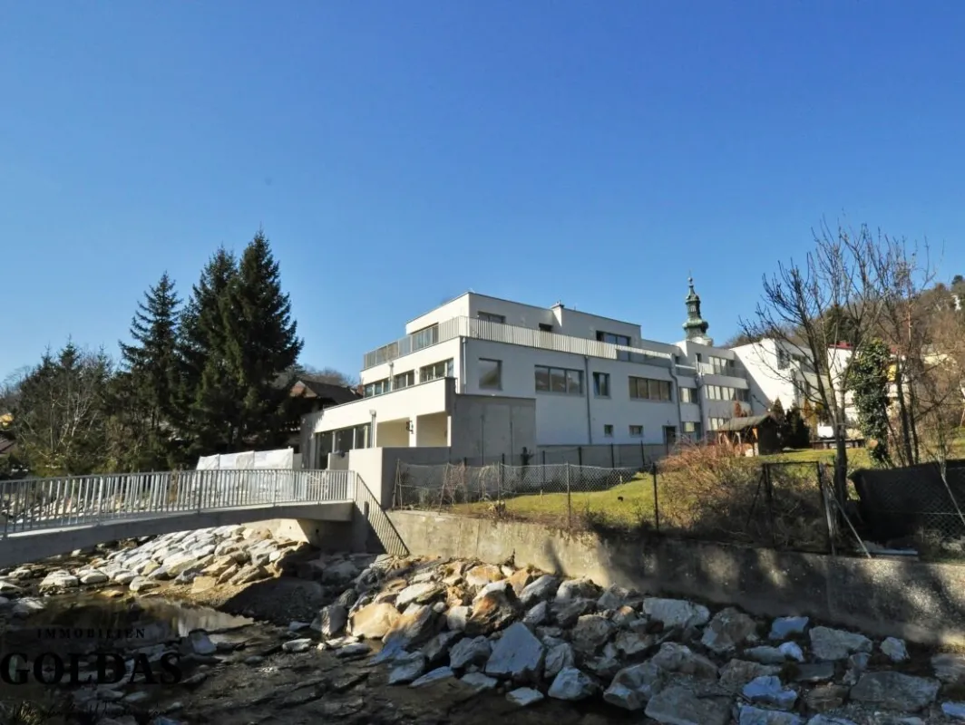 Nachhaltiges WOHNEN AM WEIDLINGBACH - Unbefristet vermietete Wohnung in Klosterneuburg - Bild 1